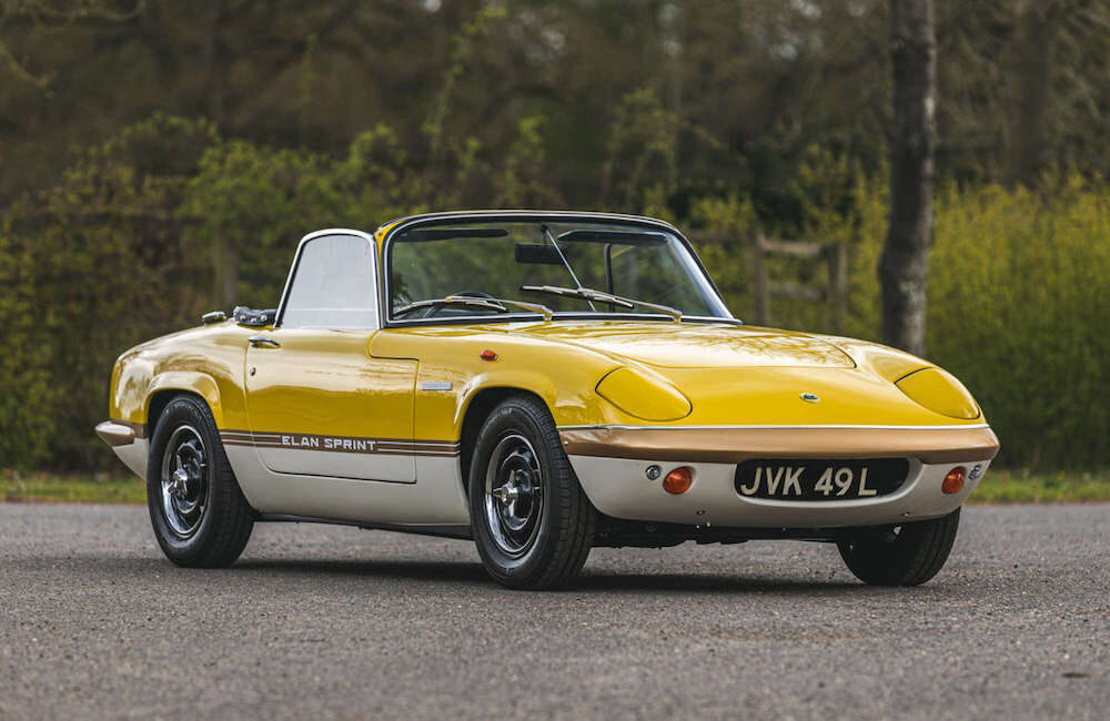 1972 Lotus Elan Sprint Convertible on sale