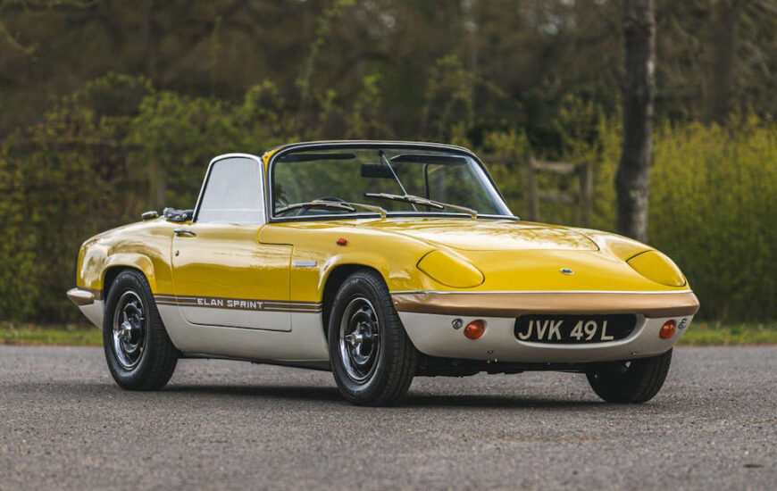 1972 Lotus Elan Sprint Convertible on sale