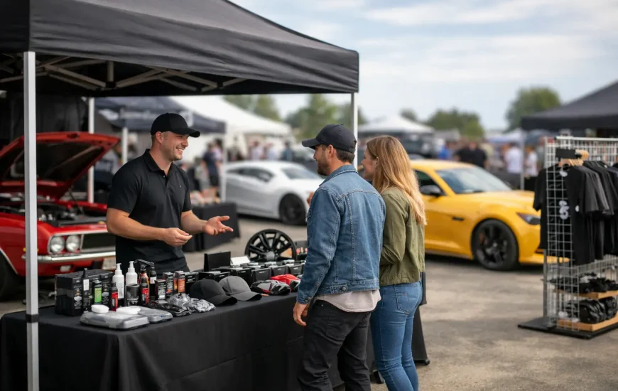 How to Run a Trade Stand at Car Show Events