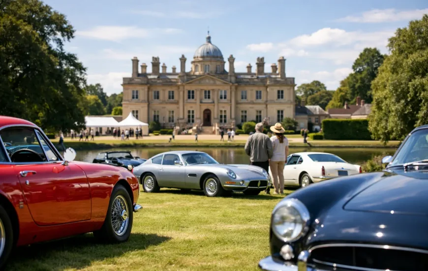 Why car shows at stately homes work so well