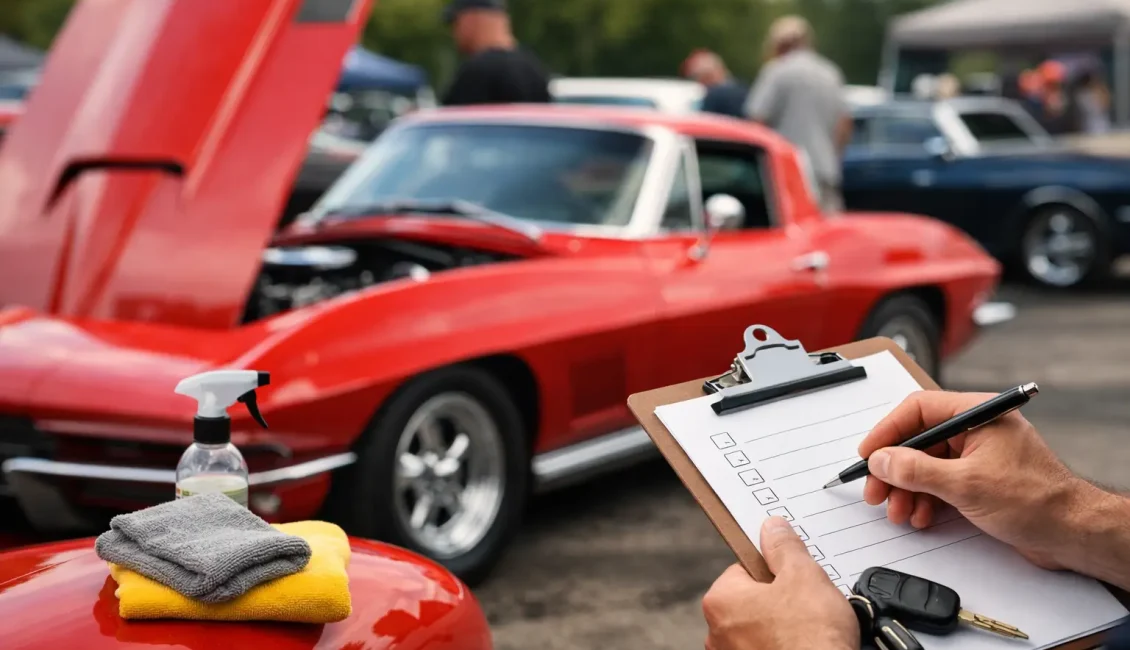 Car Show Exhibitor Checklist That Works