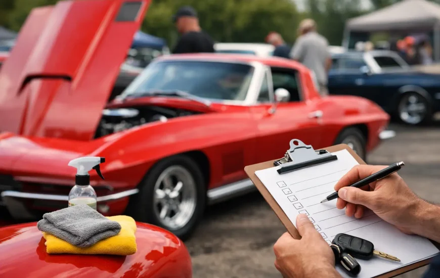 Car Show Exhibitor Checklist That Works
