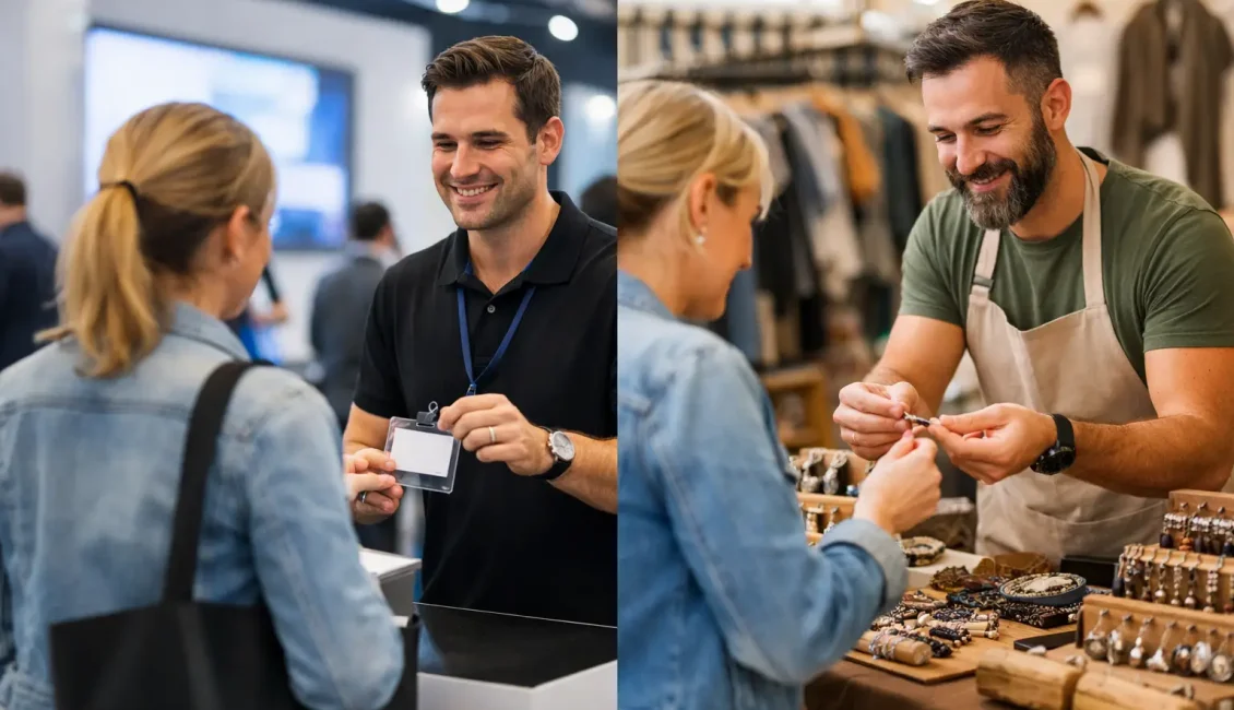 Exhibitor Pass Versus Trader Stand Explained