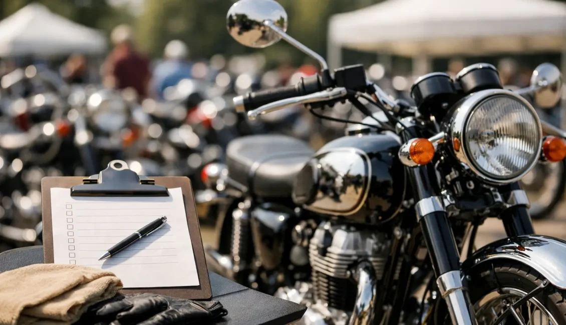Classic Bike Display Checklist for Show Day