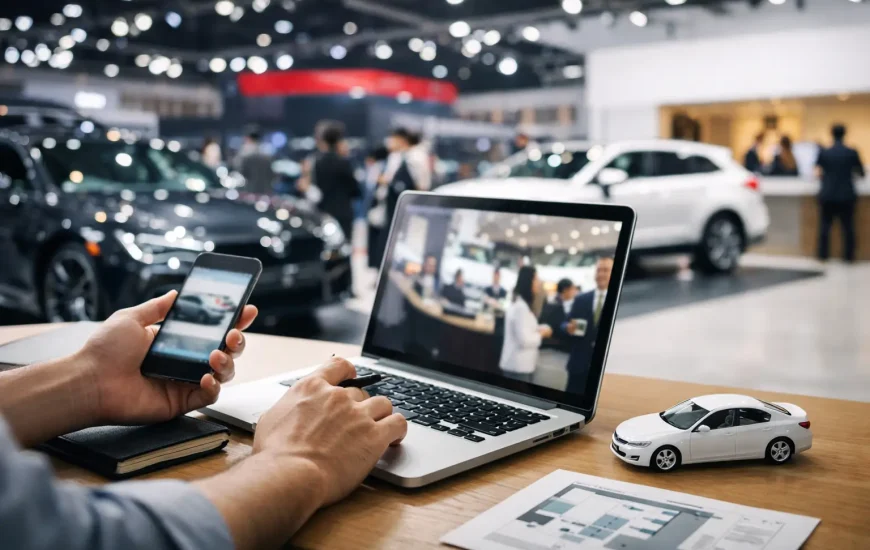 How to Book a Motor Show Visit, Vehicle or Stand