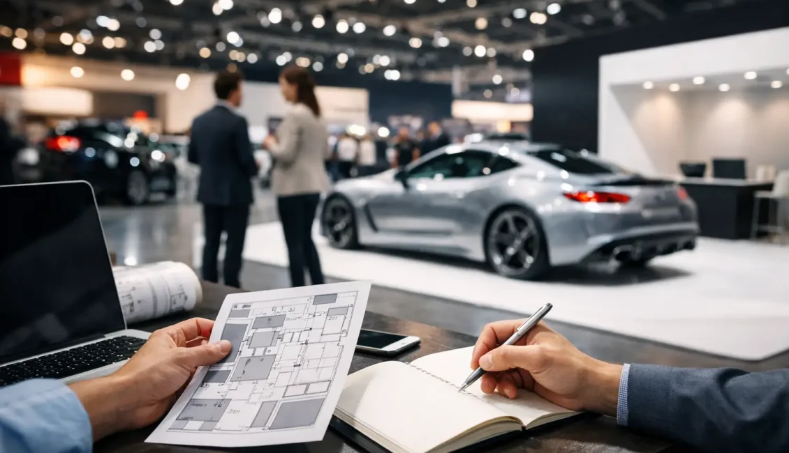 How to Book Exhibitor Space at Motor Shows