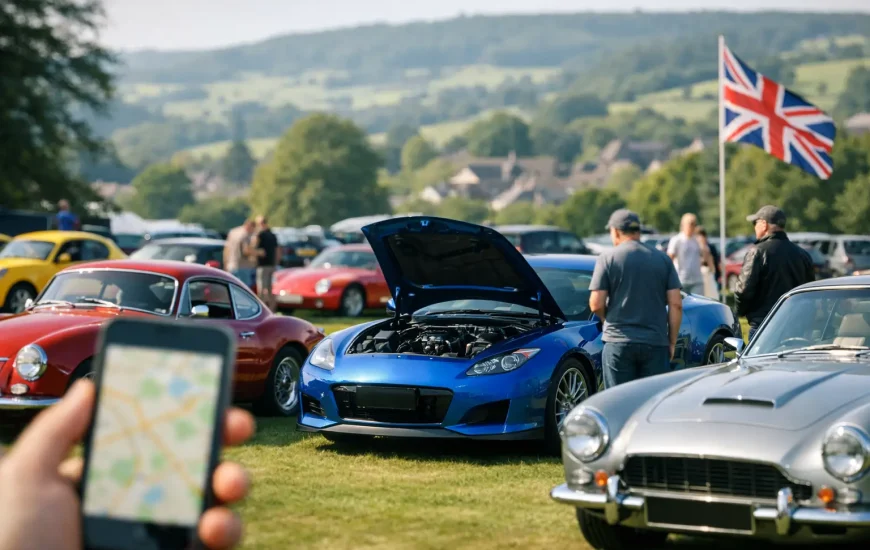How to Find Regional Car Shows Nearby in the UK