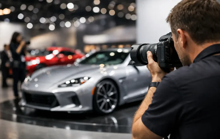 How to Photograph Cars at Motor Shows Like a Pro