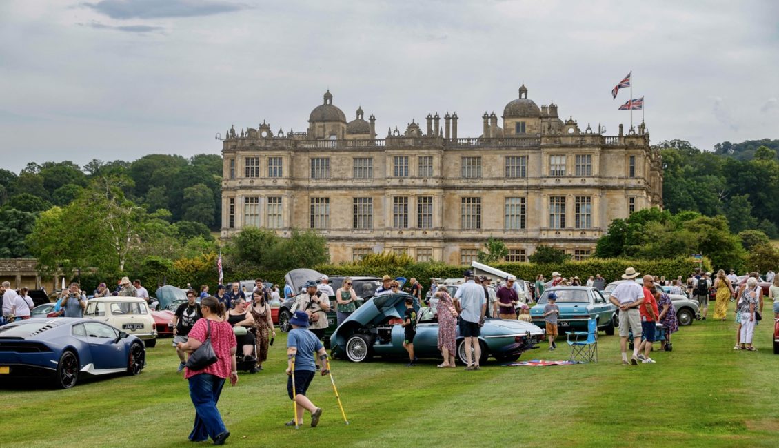 Display cars and visitors at the 2026 Longleat Motor Show Weekender