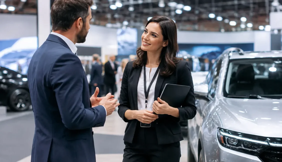 How to Book a Trader Pitch at a Motor Show